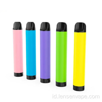 Baterai 850mAh 4.6ml Kapasitas Cair E-rokok sekali pakai